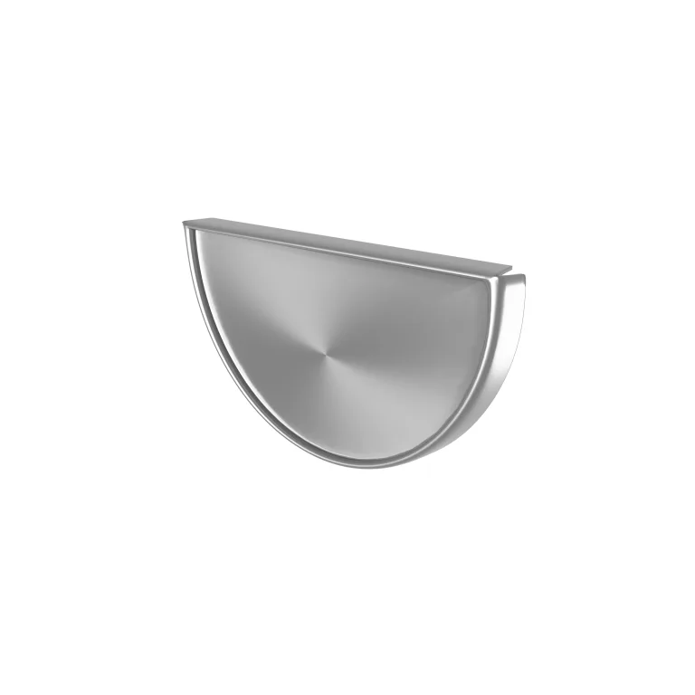 piccolo Enddeckel Halbrundform